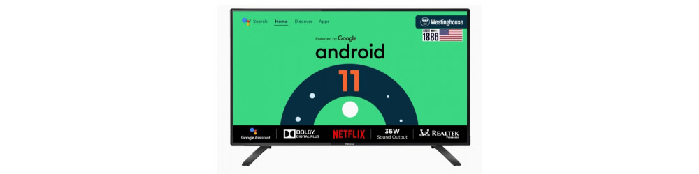Television: Westinghouse  (43 inches)  Rs.14724 to Rs.15499